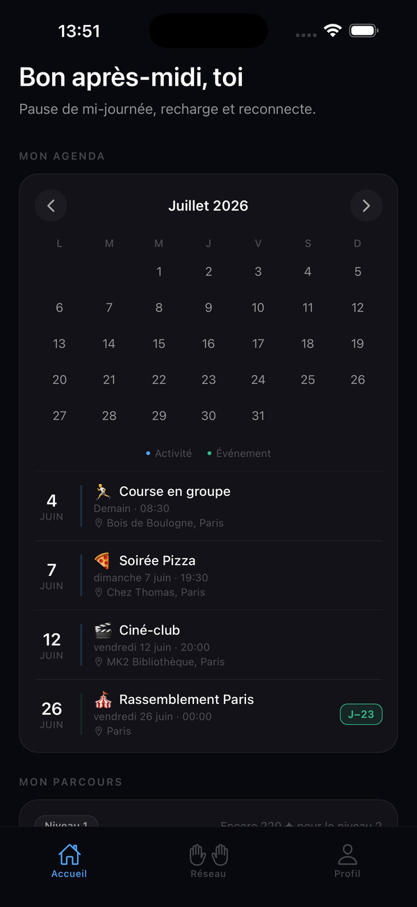 LIMENM — agenda et événements